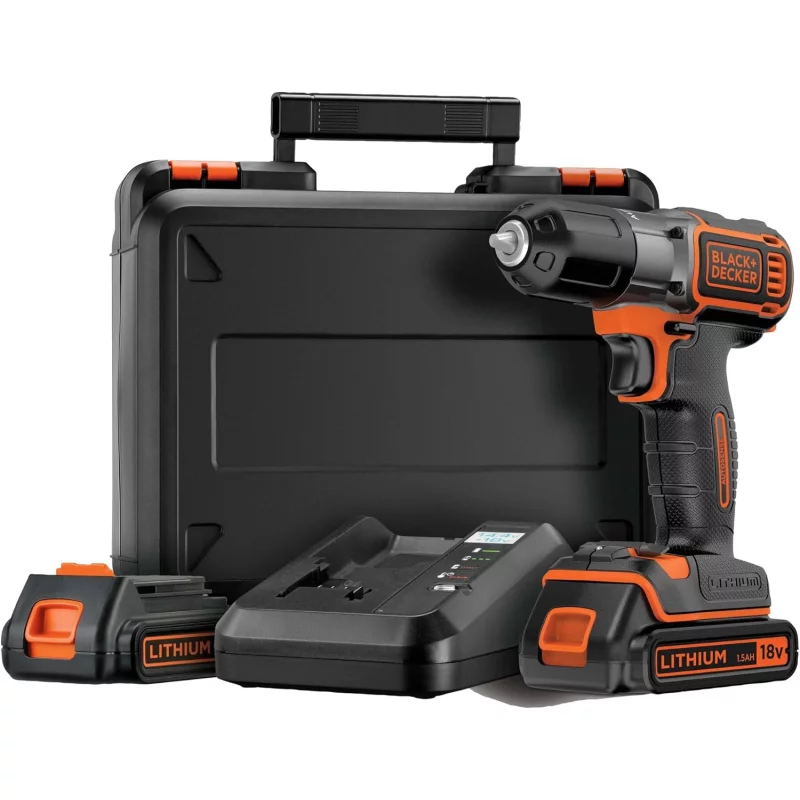 Image : BLACK+DECKER ASD18KB-QW Perceuse-Visseuse