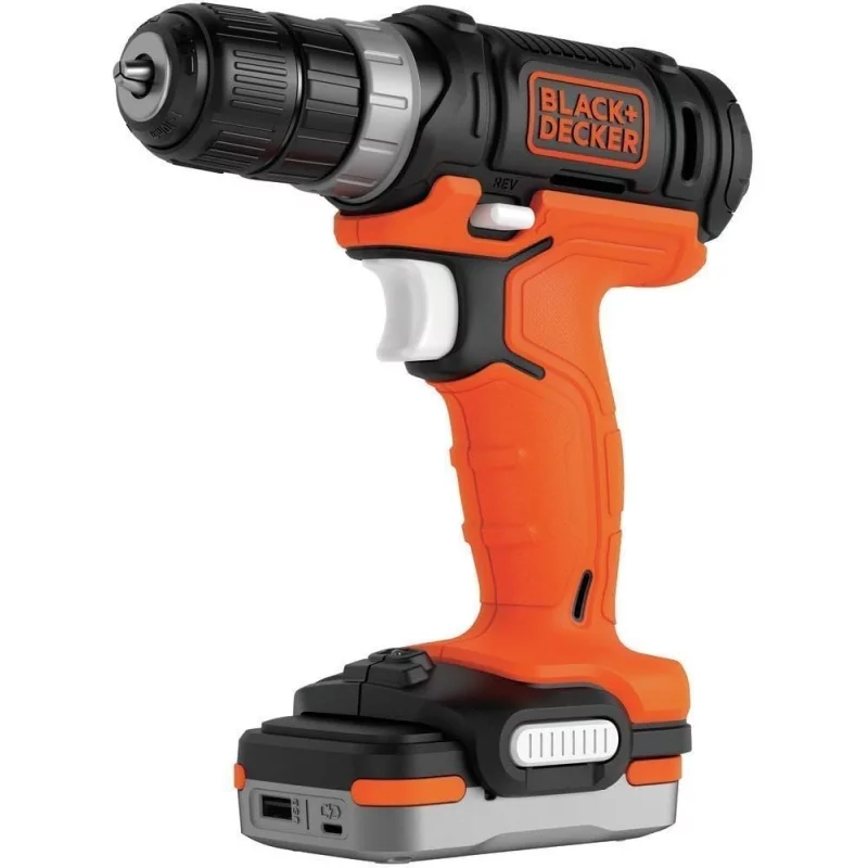 Image : BLACK+DECKER BDCDD12S1-QW Perceuse-Visseuse sans fil