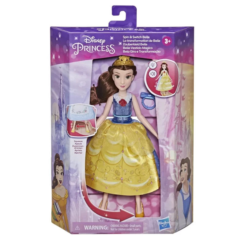 Image : Poupee Disney Princesses Belle et ses tenues