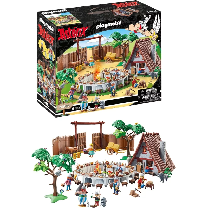 Image : PLAYMOBIL 70931 Asterix : Le banquet du village