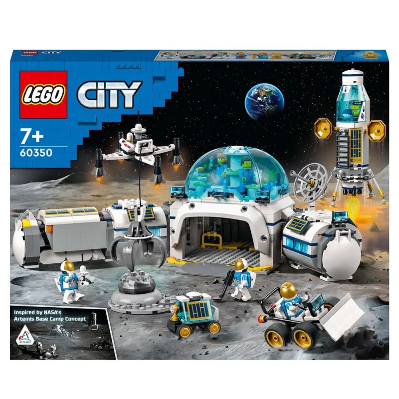 Image : LEGO City 60350 La Base de Recherche Lunaire