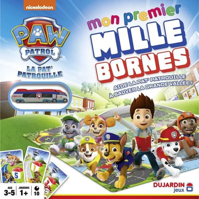 Image : Mille Bornes Pat Patrouille Dujardin