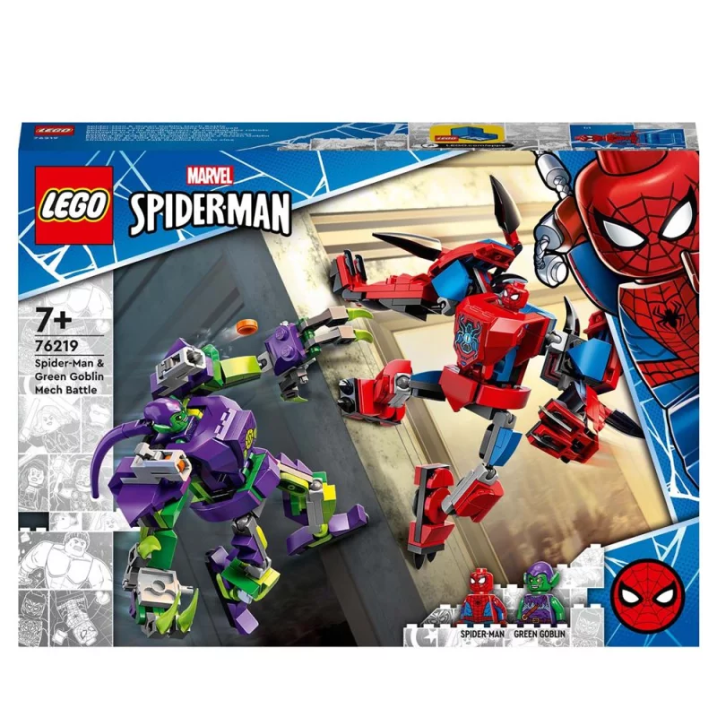 Image : LEGO Marvel 76219 Spider-Man et le Bouffon Vert