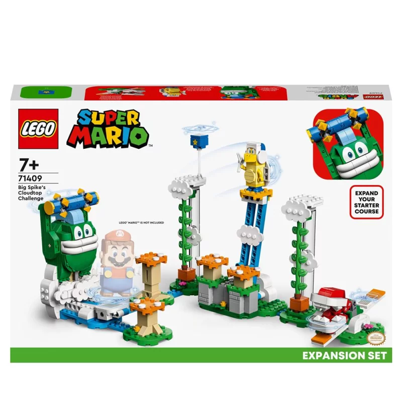 Image : LEGO Super Mario 71409 Ensemble d’extension Le defi du Maxi-Spike sur un nuage
