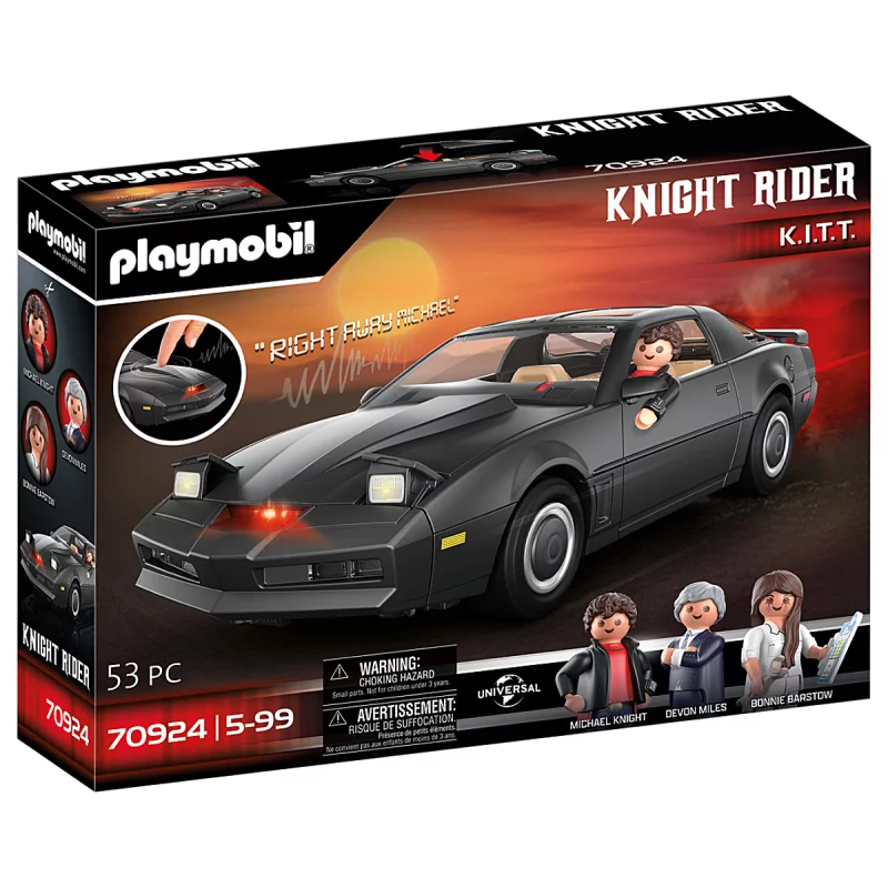 Image : PLAYMOBIL 70924 Knight Rider - K 2000