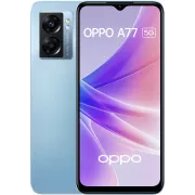 Image : Smartphone OPPO A77 Bleu 64Go 5G