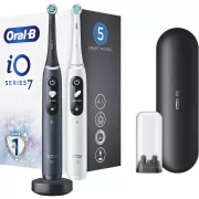 Brosse a dents electrique ORAL-B IO7 serie s duo black white