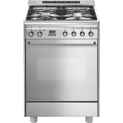 Cuisiniere mixte SMEG GP61X9