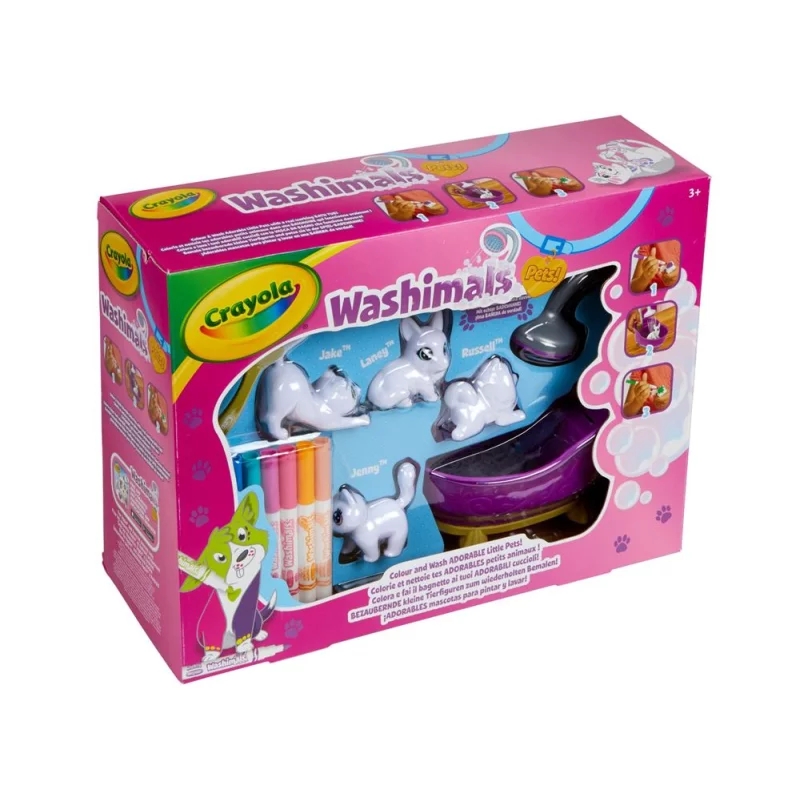 Image : Coffret Crayola Washimals Mes animaux a colorier