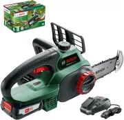 Tronconneuse sur batterie BOSCH Universalchain 18 1 batterie 18V 2 5Ah