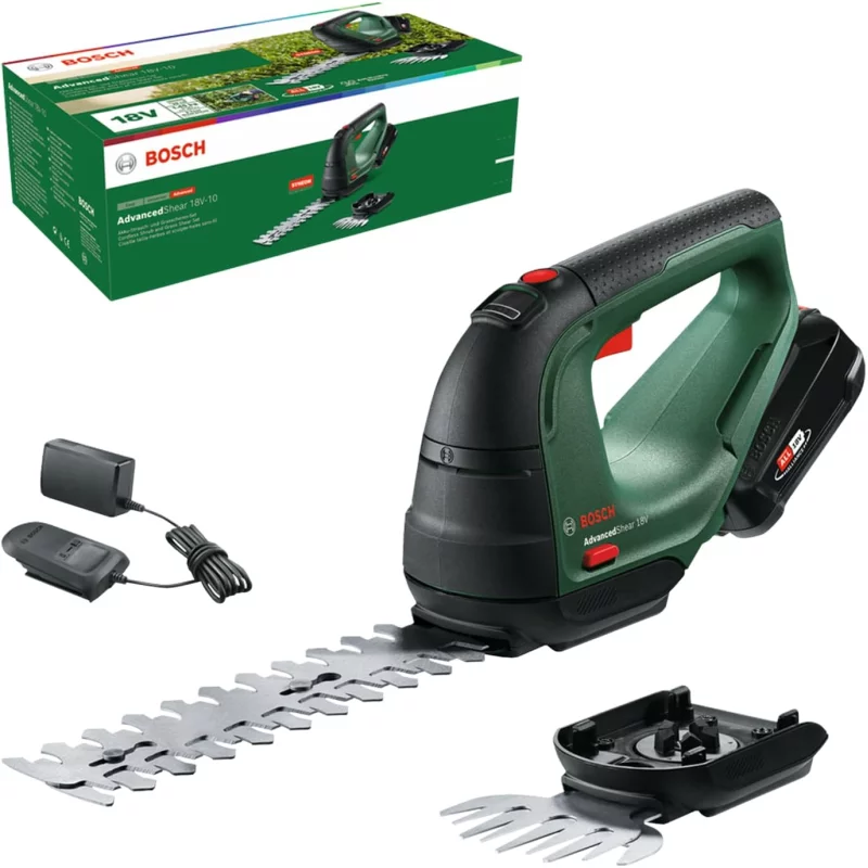 Image : Cisaille a gazon sans fil Bosch - AdvancedShear 18V-10 0600857000