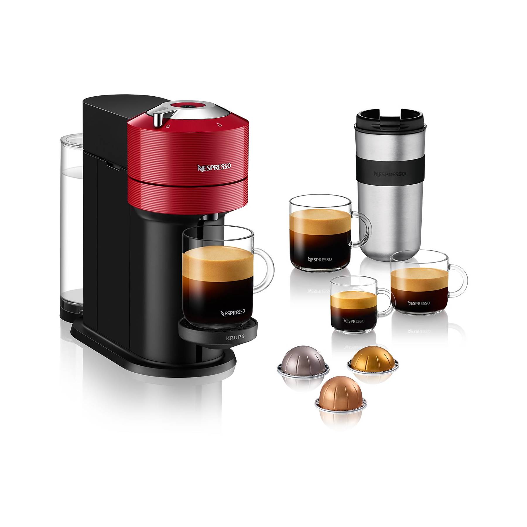 Image : Nespresso Vertuo KRUPS yy4296fd vertuo next rouge