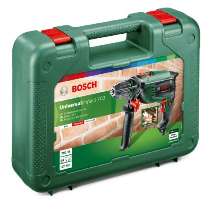 Image : BOSCH Perceuse a percussion UniversalImpact 700 0603131000