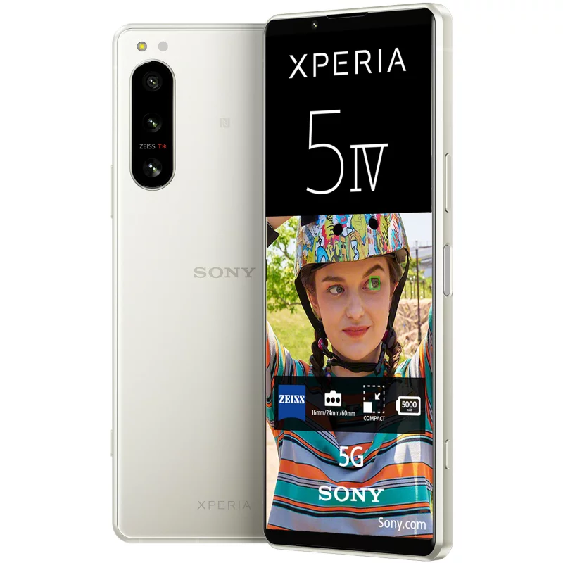 Image : Smartphone SONY Xperia 5 IV Ecru 5G