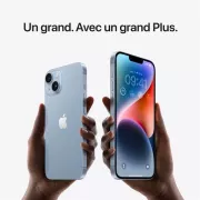 Image : iPhone 14 5G 128 Go Noir minuit MPUF3ZD/A APPLE