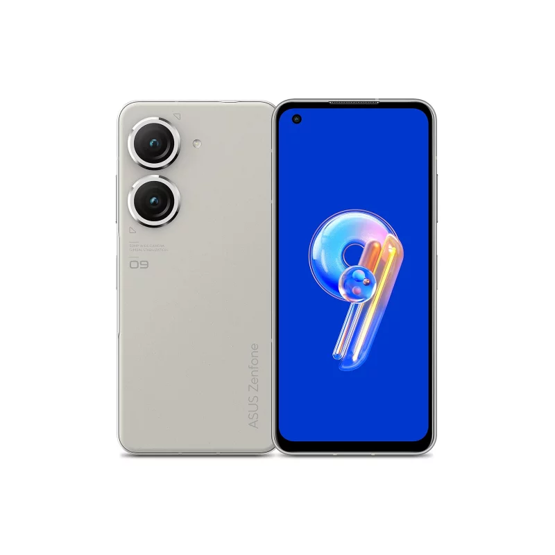 Image : Smartphone Asus Zenfone 9 8 Go RAM 128 Go Blanc Clair de Lune