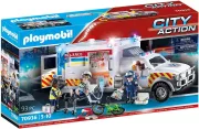 Playmobil 70936 Ambulance avec secouristes et blesse