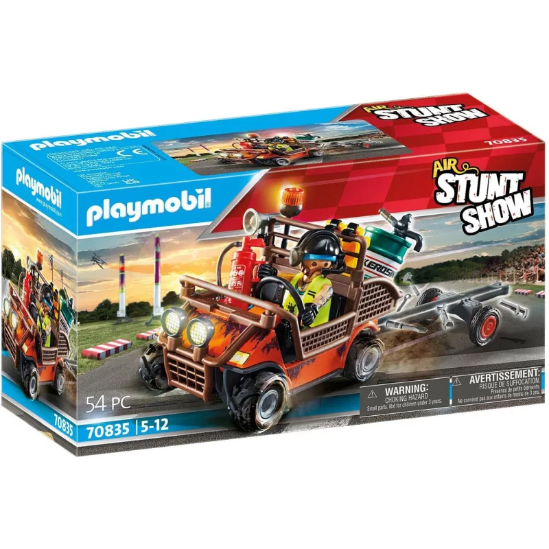 Image : Playmobil 70835 Air Stuntshow Vehicule de reparation
