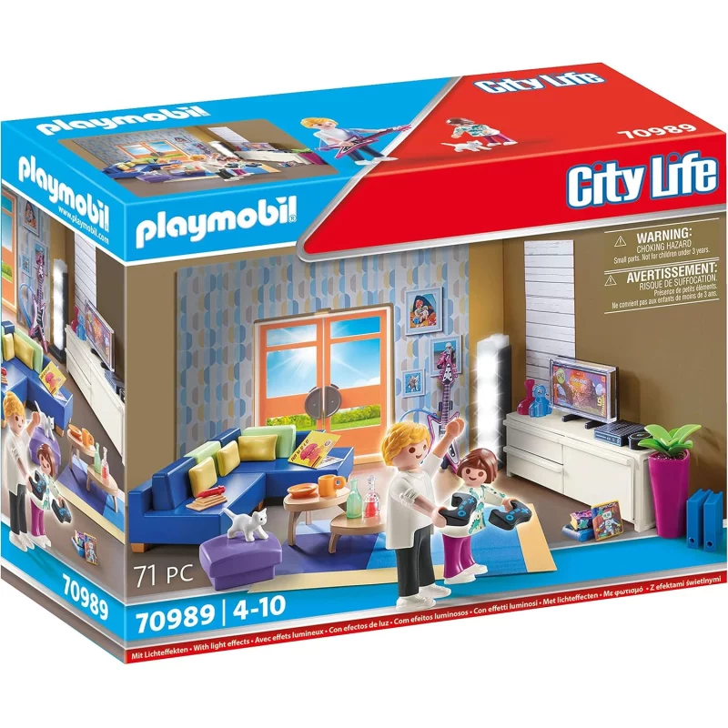 Image : Playmobil City Life 70989 Salon amenage