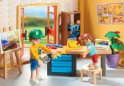 Image : Playmobil City Life 70986 Etage supplementaire amenage pour Maison Moderne