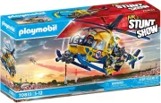 Playmobil 70833 Air Stuntshow Helicoptere et equipe de tournage 70833