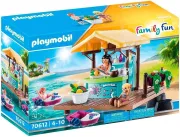Playmobil 70612 Family Fun Bar flottant vacanciers