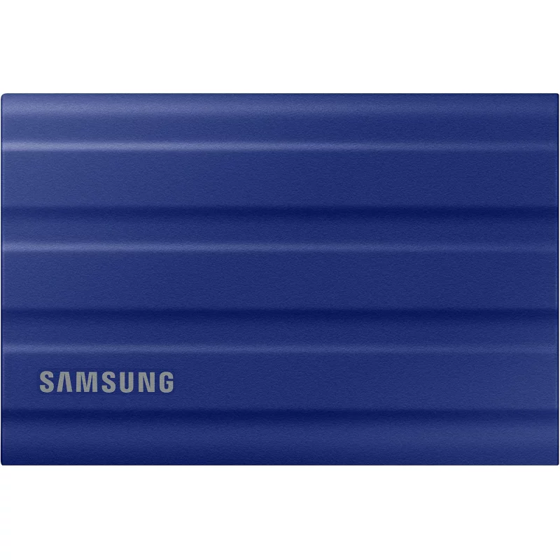 Image : Disque dur SSD externe SAMSUNG Portable T7 Shield 1 To bleu