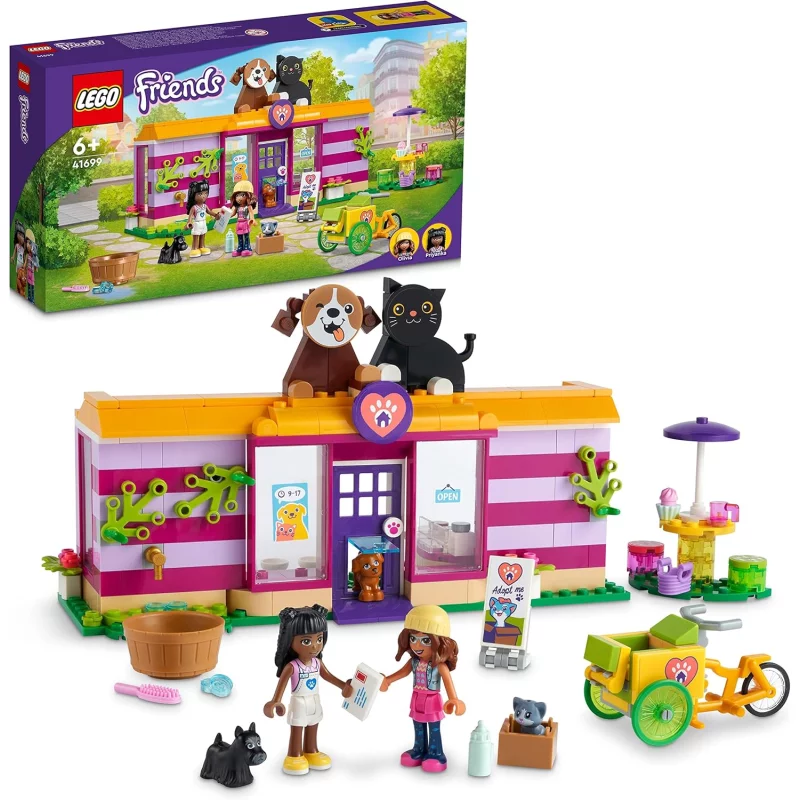 Image : LEGO Friends 41699 Le cafe d'adoption des animaux 41699 LEGO FRIENDS