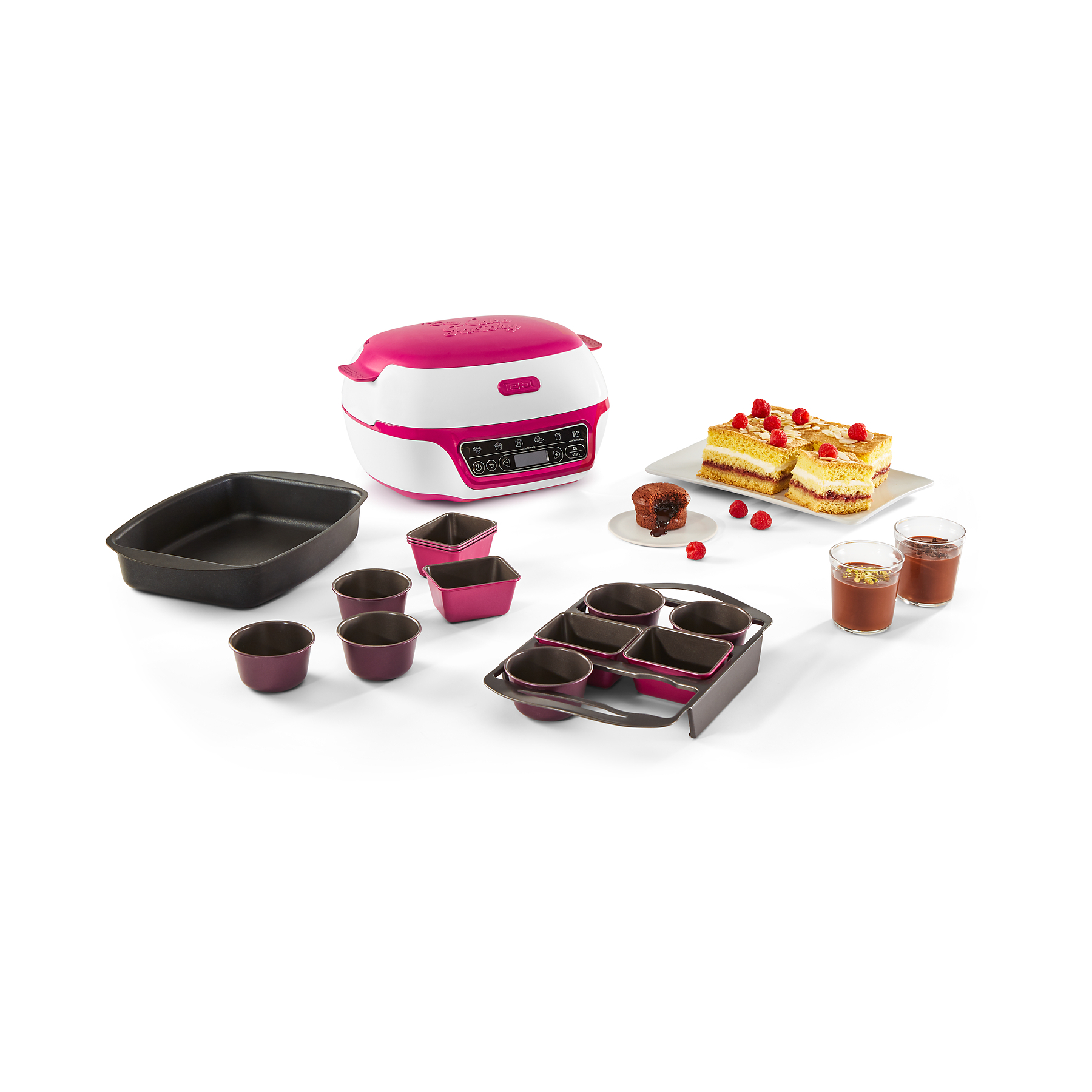 Image : Machine a gateaux TEFAL Cake Factory Delices KD810112