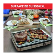 Image : Plancha electrique TEFAL CB690D12 Maxi XXL inox