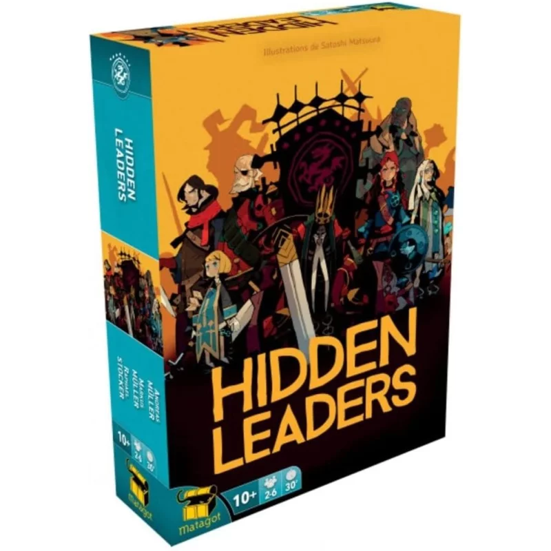 Image : Jeu de strategie Matagot Hidden Leaders