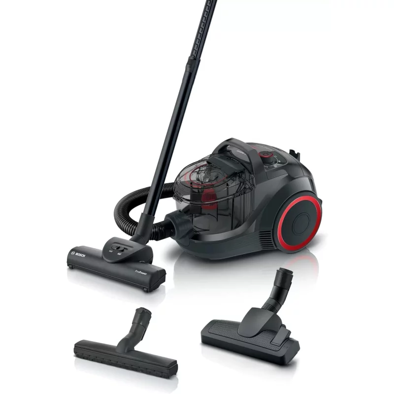 Image : Aspirateur sans sac Bosch ProPower serie 4 BGS21POW2 noir