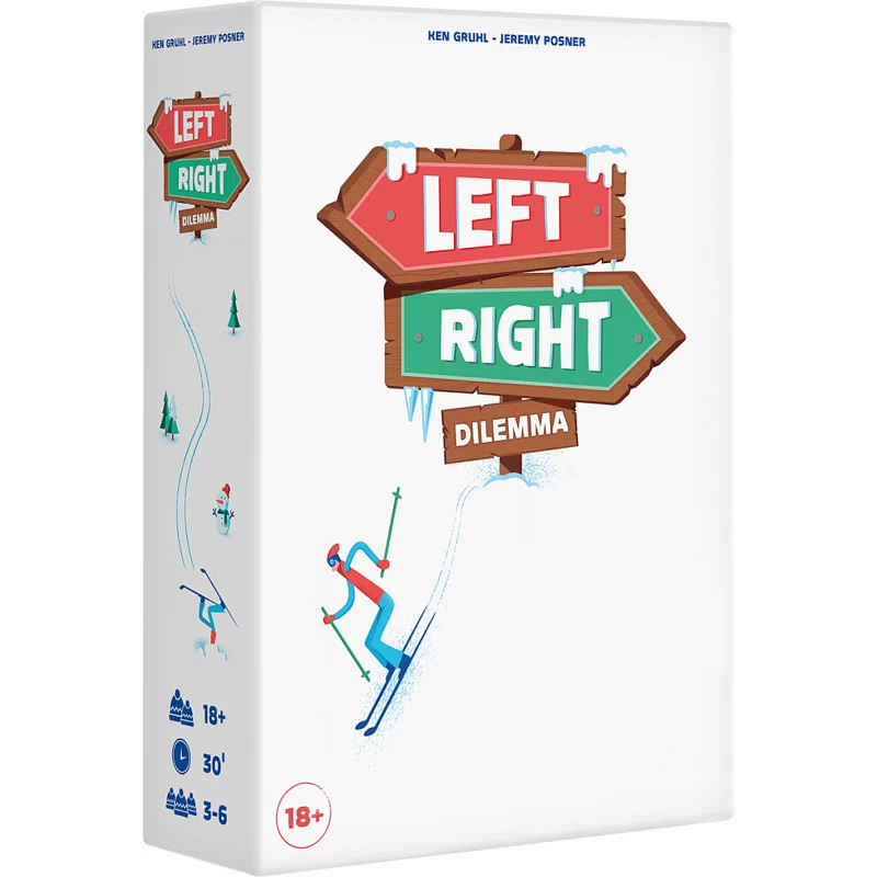 Image : Jeu d'ambiance Asmodee Left Right Dilemma