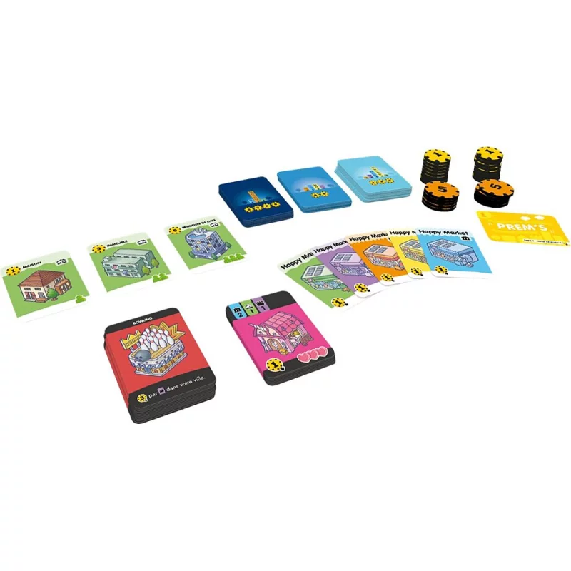 Image : Jeu de strategie Asmodee Happy City