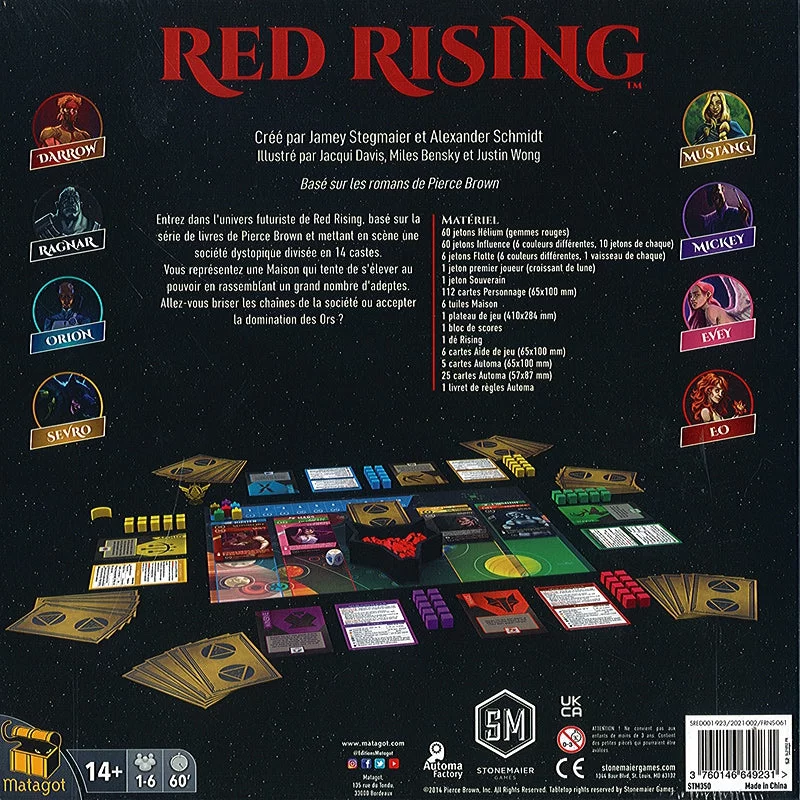 Image : Jeu de strategie Matagot Red Rising