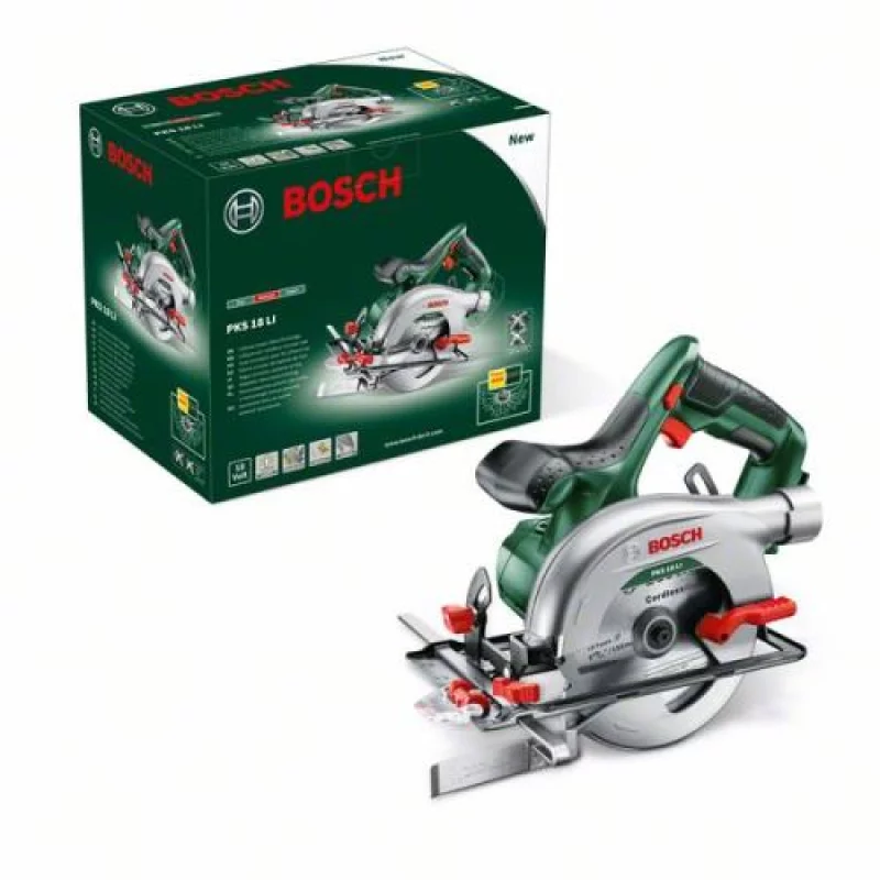 Image : Bosch Scie Circulaire sans Fil PKS 18 LI 06033B1300