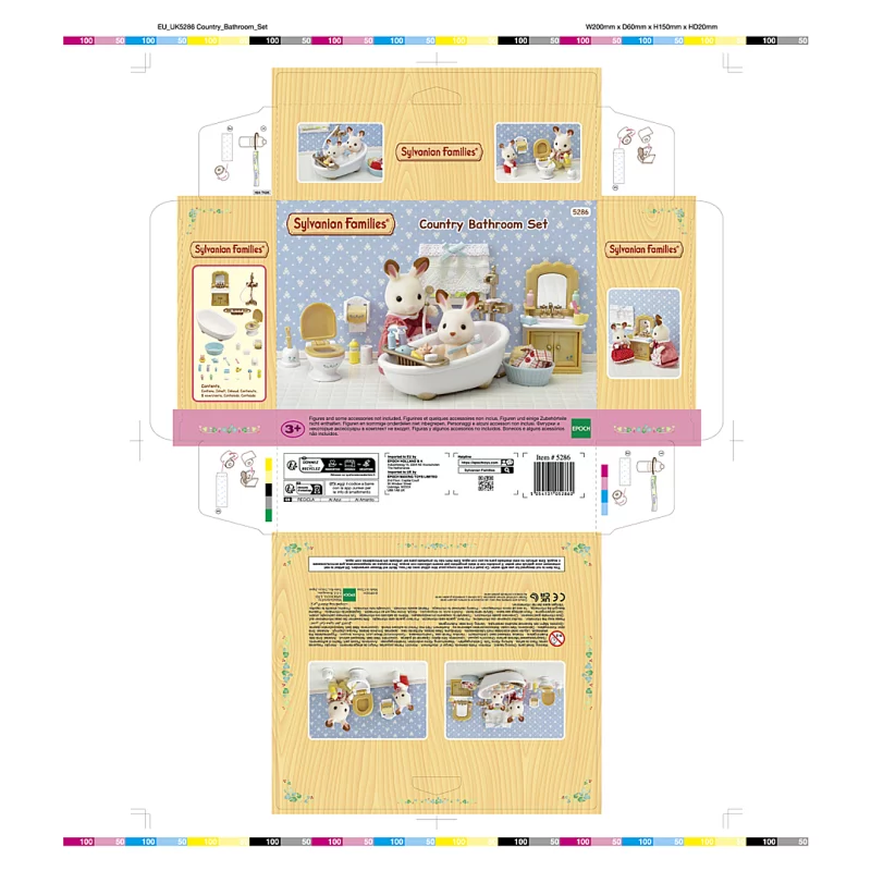 Image : Sylvanian Families 5286 Le set salle de bains