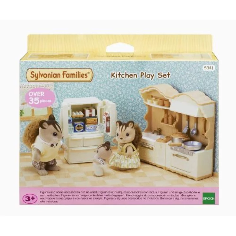 Image : Playset Sylvanian Families 5341 La cuisine amenagee 5341