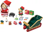 Le coffret traineau de Noel et figurines Sylvanian Families 5568