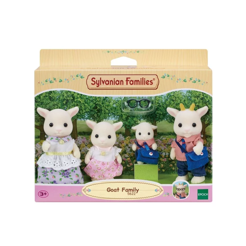 Image : Playset Sylvanian Families La famille chevre 5622
