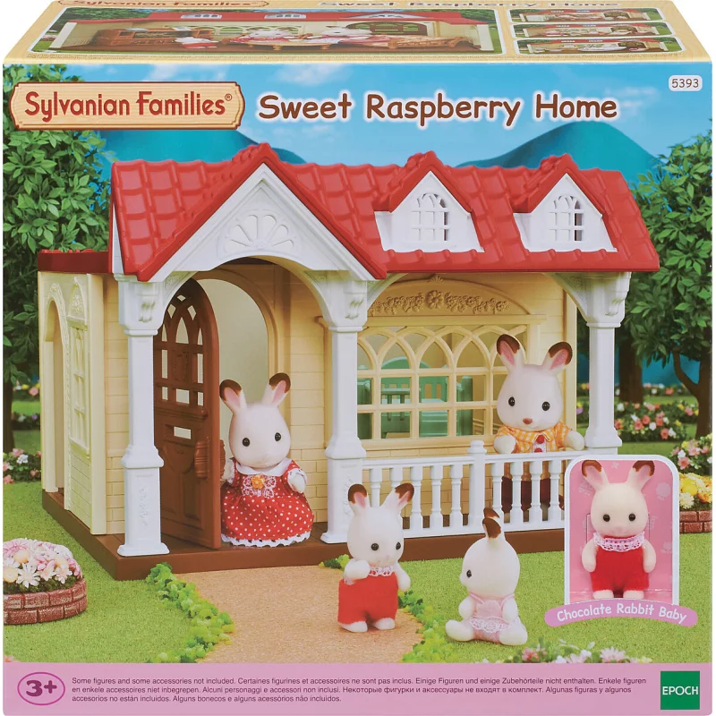 Image : Playset Sylvanian Families 5393 La maison framboise 5393