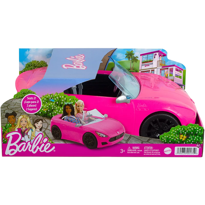 Image : Le Cabriolet de Barbie Rose