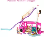 Image : Barbie - Camping-Car Transformable - 7 Zones de Jeu