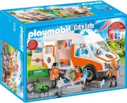Playmobil City Life 70049 Ambulance et secouristes