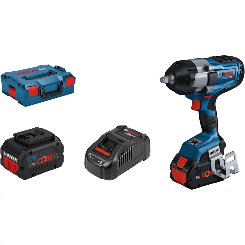 Image : Bosch Professional Boulonneuse sans-fil BITURBO GDS 18V-1000 C 06019J8003