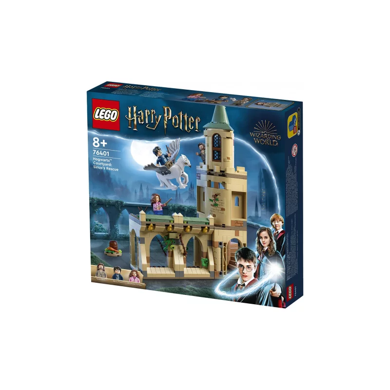 Image : Lego 76401 Harry Potter La Cour de Poudlard : Le Sauvetage de Sirius