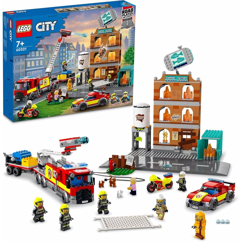 Image : LEGO City 60321 La brigade des pompiers