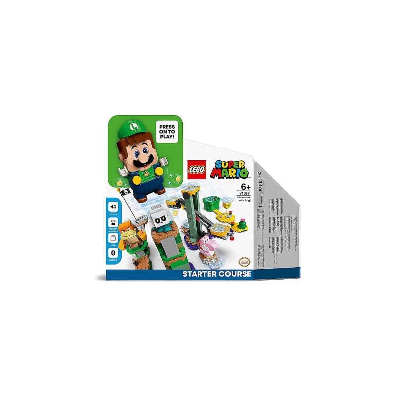 Image : LEGO 71387 Super Mario Pack de Demarrage Les Aventures de Luigi