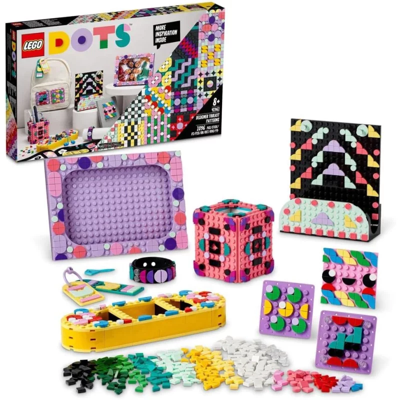 Image : LEGO 41961 : La boîte à outils du designer - Motifs