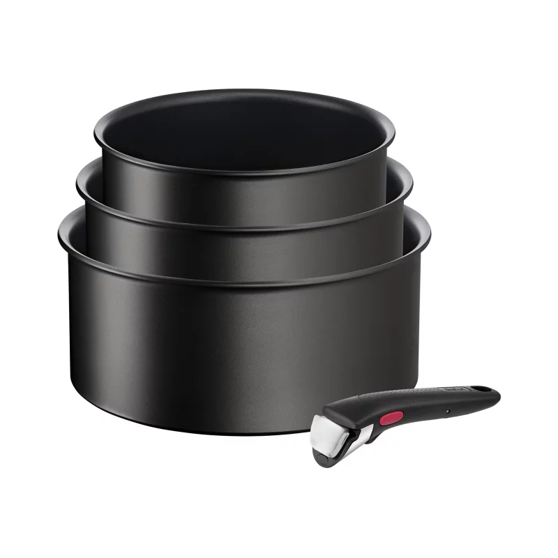 Image : Casserole TEFAL Ingenio Eco Resist 2 casseroles+poignee